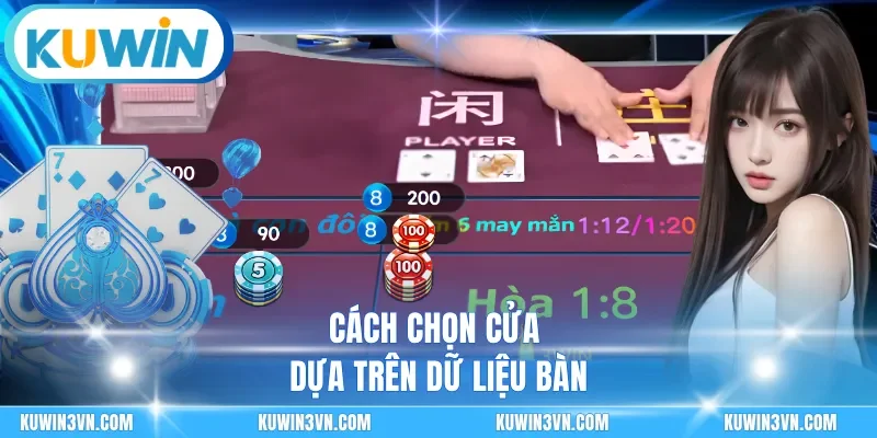 Cách chọn cửa dựa trên dữ liệu bàn