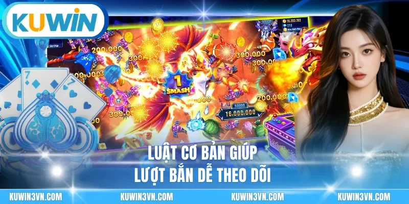 Luật cơ bản giúp lượt bắn dễ theo dõi